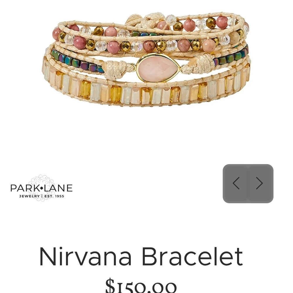 Park Lane Nirvana Bracelet - Pink and Gold